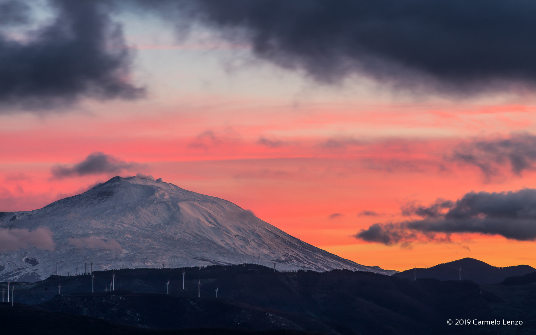 U casteduzzu e l'Etna